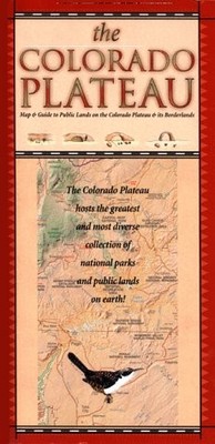 THE COLORADO PLATEAU: MAP AND GUIDE TO PUBLIC LANDS ON THE By Frank Lister *VG+*