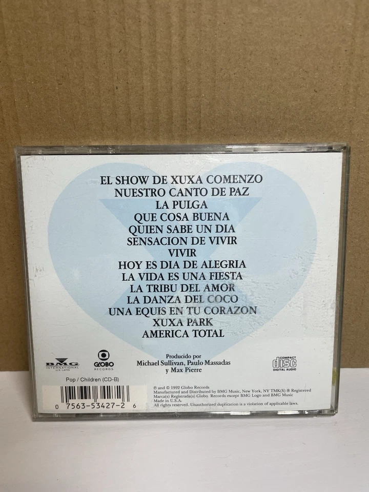 Xuxa 3 Music CD Latin Pop Dance Brazilian Import Album 1993 Foto 2 de 4