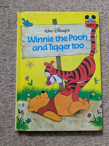 Walt Disney Winnie The Pooh and Tigger Too Hardback Book - Picture 1 of 6