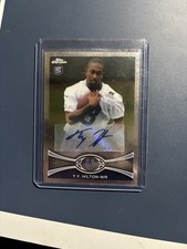 TY HILTON ROOKIE AUTO - 2012 Topps Chrome Certified Autograph #168