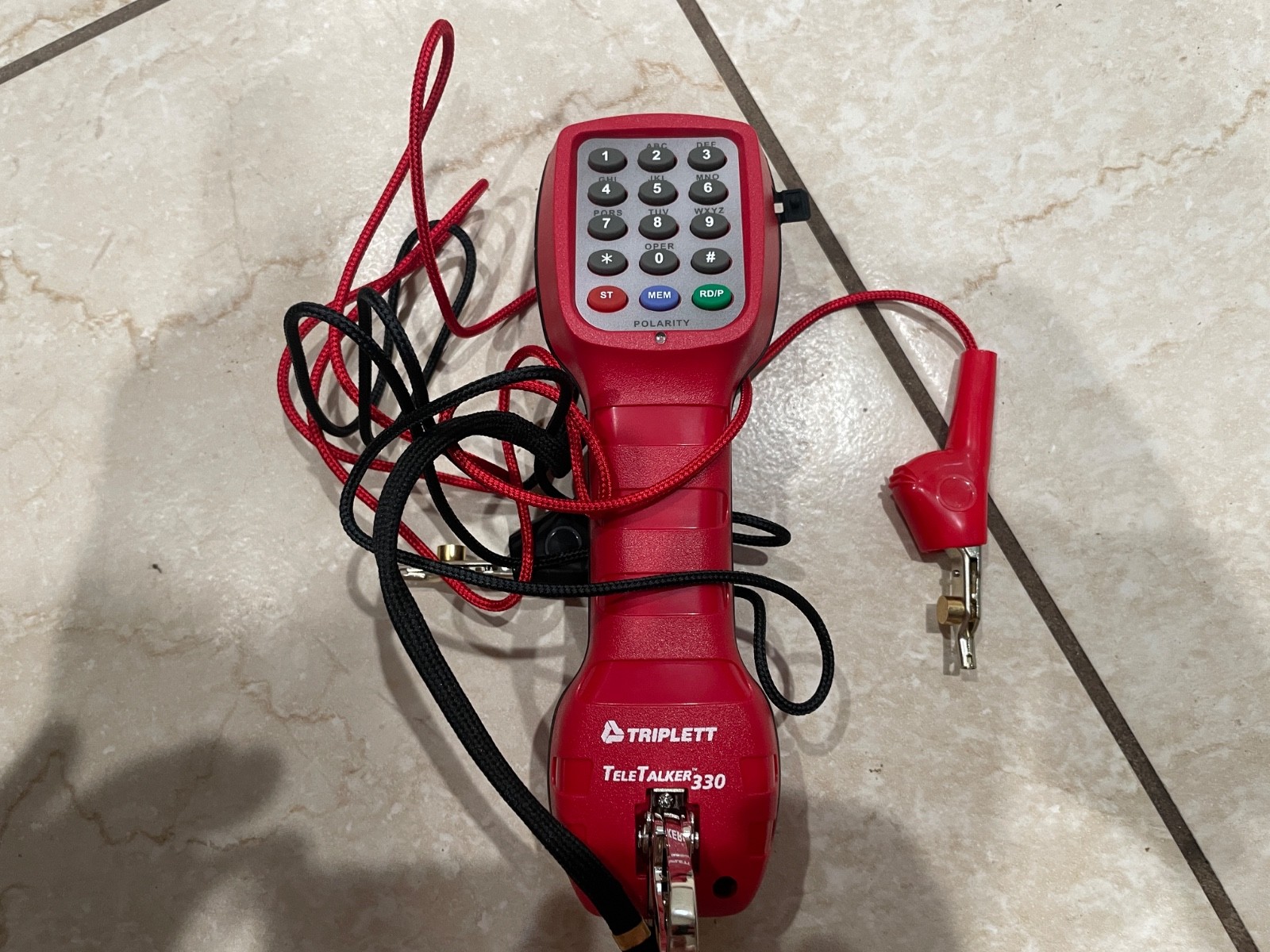TRIPLETT TELETALKER 330 LINEMAN'S TEST SET 3330