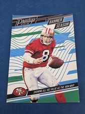 2019 Panini Prestige Banner Season #BS-SY Steve Young 49ers FOOTBALL Card 4J