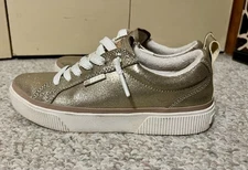 Women's Reef Lay Day Dawn Metallic Gold Sneakers. Womens Sz 6.5