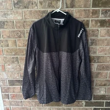 AND1 Jacket Mens XL Full Zip Track Athletic Polyester Lightweight 24x30