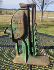 Simplex 1 1/2 Ton No. 41 Jack!! Works/No Damage!!