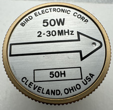 Bird 43 Thruline WattMeter Element 50W 50H 2-30MHz