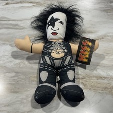 Muñeca de peluche KISS Band Paul Stanley juguete 14" Starchild Sparkle Toy Factory 2014