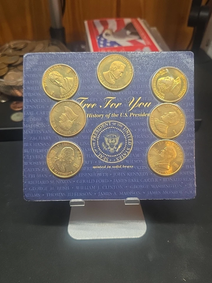 1997 Readers Digest A Coin History Of The U.S. Presidents Lot Of 5 Total 36Coins - Image 3 of 4