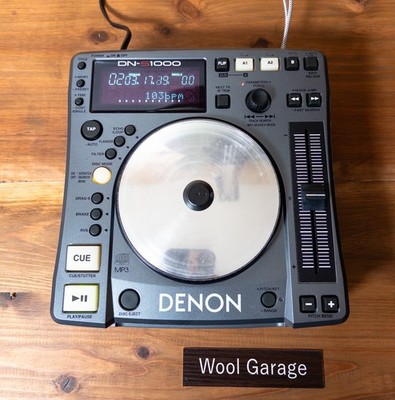 Denon DN-S1000 CD/MP3 DJ Player Scratch Loop Tested AC100V From Japan