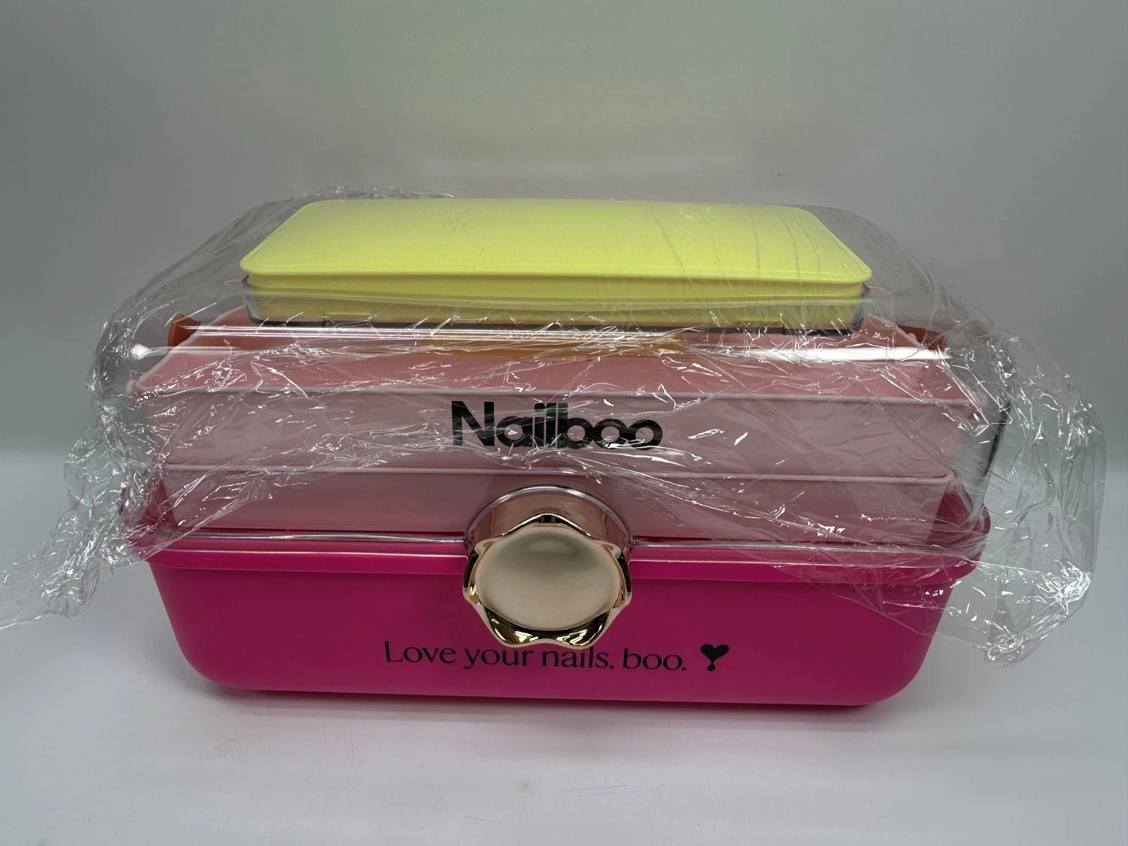 Nailboo Boo For Life Caboodle Case Storage Box - Pink