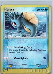 Horsea 58/97 EX Dragon Reverse Holo Common Pokémon Card