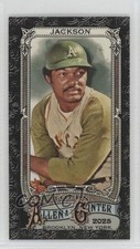 2025 Topps Allen & Ginter Mini Black Bordered Reggie Jackson #60 HOF us8