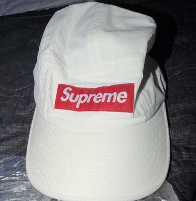 帽子 supreme Fine Wale Corduroy Camp Cap Supreme Fine Wale Corduroy Camp Cap White 5 Panel Adjustable One