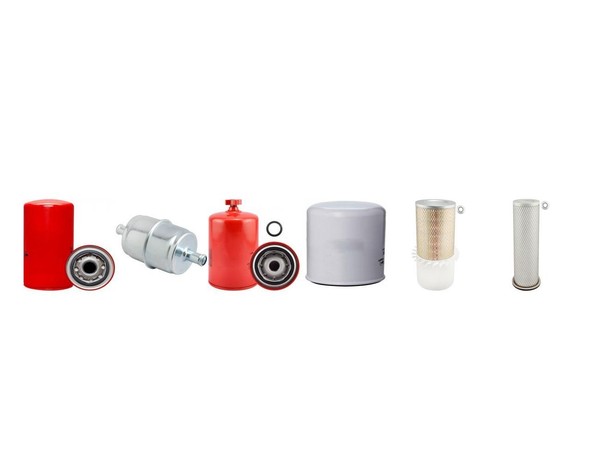 Filter Service Kit Passt Zu Case 888 B Mit Cummins Motor ÖL Kraftstoff Luft-image