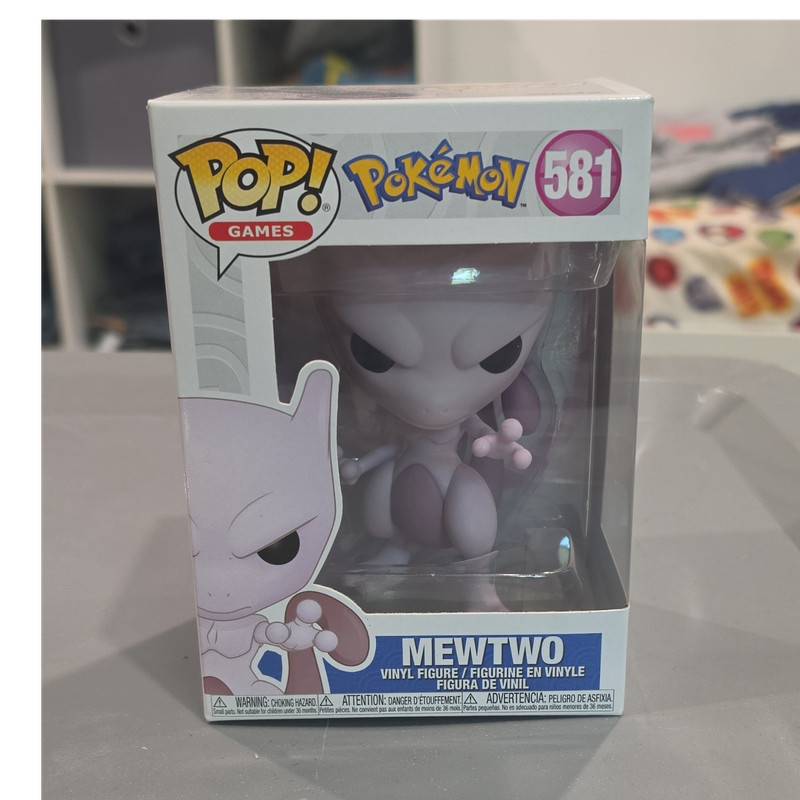 Funko Pop! Games Pokémon Mewtwo #581 Pop! Vinyl Figure 2020 MPN 46864