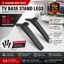 OEM Part - TV Base Stand Legs for LG 86" 86UQ7590PUD