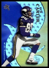 Cris Carter 2000 Fleer E-X #85 Vikings NFL READ FREE SHIPPING AutographDen