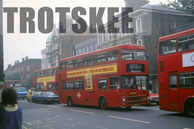 35mm Dia London Transport MCW Metrobus MCW M1117 B117WUL 1987 Original