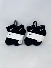 Nike Toddler Cushioned Ankle Socks 0472 12 Pairs , Size:5-7, Black, O1 C538T 