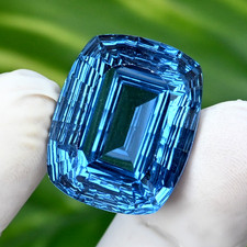 62.65 Ct Natural Paraiba Tourmaline Neon Blue Copper Certified Flawless Gemstone