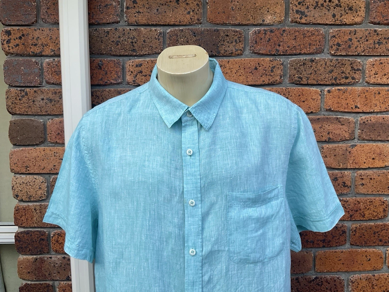 SPORTSCRAFT Mens Casual Linen Shirt # Sz: 2XL