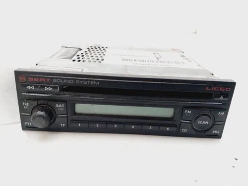 7M7035186B Sistema Audio/Radio Cd para SEAT ALHAMBRA (7V9) Reference 20 9302034 - Imagen 1 de 10