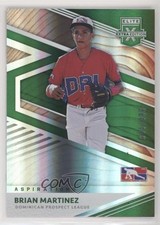 2020 Panini Elite Extra Edition Aspirations Green /499 Brian Martinez #192 07u9