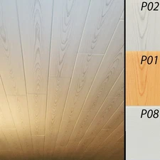 DIY Glue Up Ceiling Panels, Foam Planks, Tiles - 39.3" x 6.5", 12 Pcs/Pack