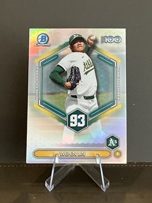2026 Bowman Top 100 Wei-En Lin #BTP-93 Oakland Athletics