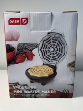 NIB Non Stick DASH Spiderweb Halloween Mini W...