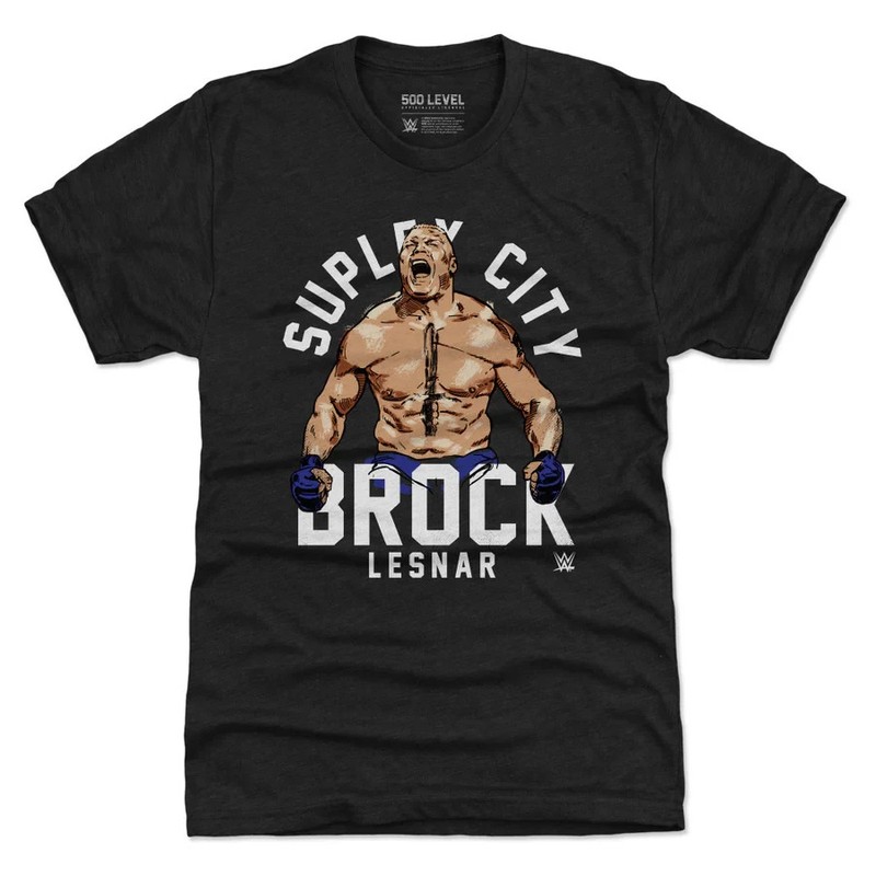 WWE Brock Lesner Supplex City   T-Shirt