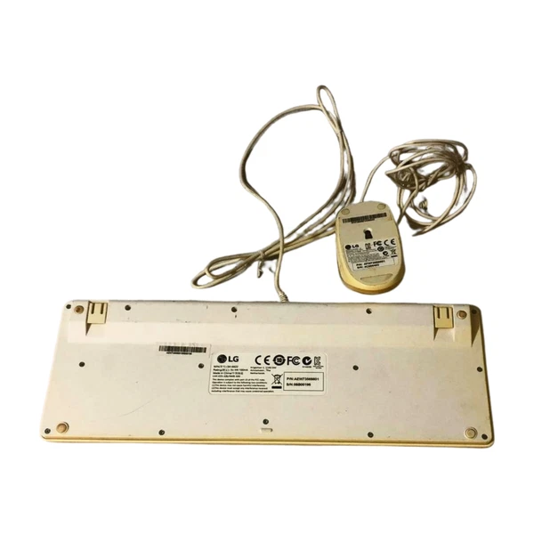 LG SK-6822 Wired USB Keyboard AEW73569811 W/ Model SM-9023 Mouse - Image 2 of 4