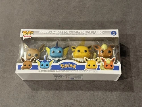 Funko Pop! Games Pokemon 4 Pack Eevee Vaporeon Jolteon Flareon