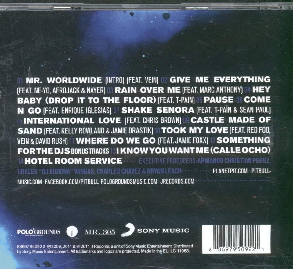 Pitbull Planet Pit CD Europa J 2011 88697950922 - Bild 2 von 3