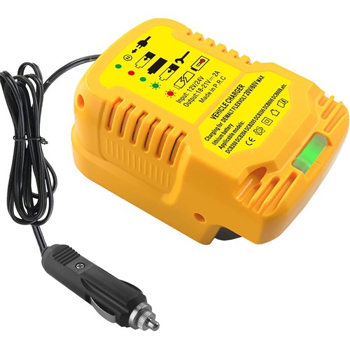 Portable Mini Fast Car Charger For Dewalt 18V 20V Battery Replacement Charger AU - Picture 10 of 11