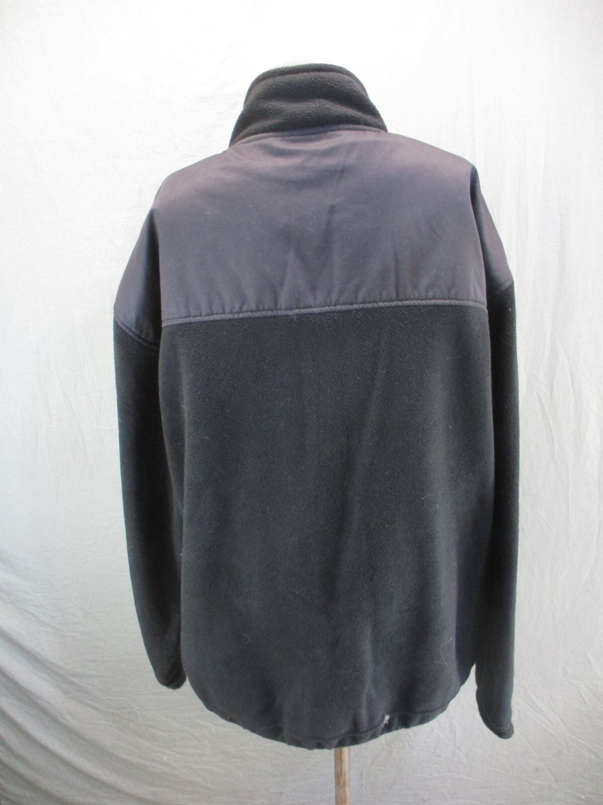 Giacca sportiva FILA taglia 2XL uomo BLK full zip tasche supporto colletto pile 414