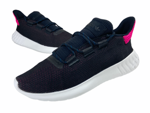 Adidas-Womens-Originals-Tubular-Dusk-W-Running-Shoe-Black-White-Size-10-AQ1198