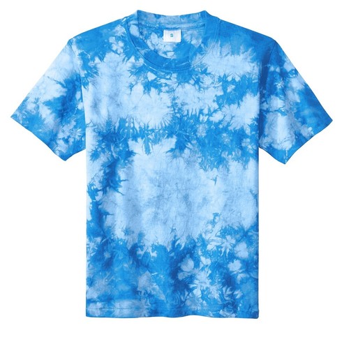 YOUTH TIE DYE T-SHIRTS, CRYSTAL TYE DIE, DYED, DIED, SHORT SLEEVE, CREWNECK S-XL - Picture 4 of 10