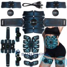 Electric Muscle Toner Machine ABS Toning Belt Simulation Fat Burner Belly Shaper