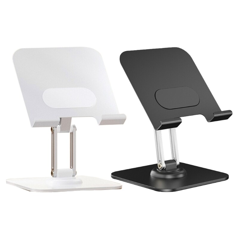 360-Degree Rotating Phone Stand with Adjustable Height for Tablets-image