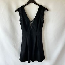 BCBGeneration Junior's Lace Insert Georgette Mini Dress Size 2