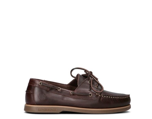 Scarpe LUMBERJACK Uomo Scarpa Barca MARRONE Pelle naturale SM07804-M0199 |  eBay