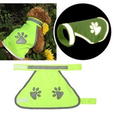 Fluorescent Pet Reflective Vest Pet Safety Vest Pet Hi Vis Coat Dog Jacket