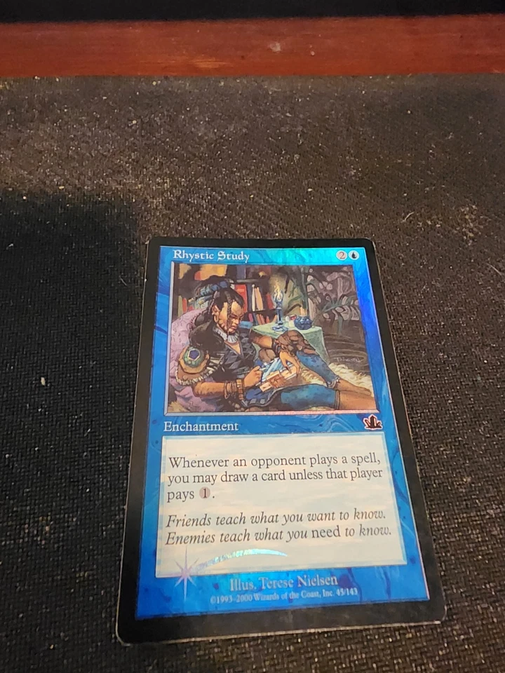 Prophecy MTG Foil Rhystic Study Magic - Image 2 of 4