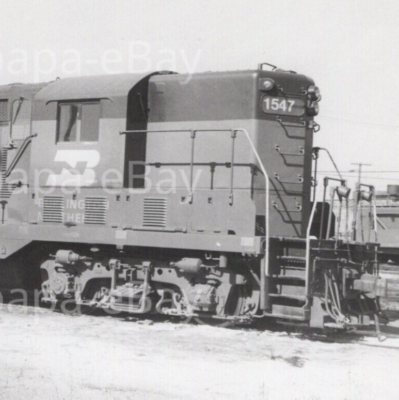 #ad #ad 1971 Burlington Northern Railway Locomotive #1547 Minneapolis Junction Minnesota $37.50