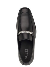 The Men's Guess Herzo Moc Toe Loafer Black SHOES NEW SIZE 8