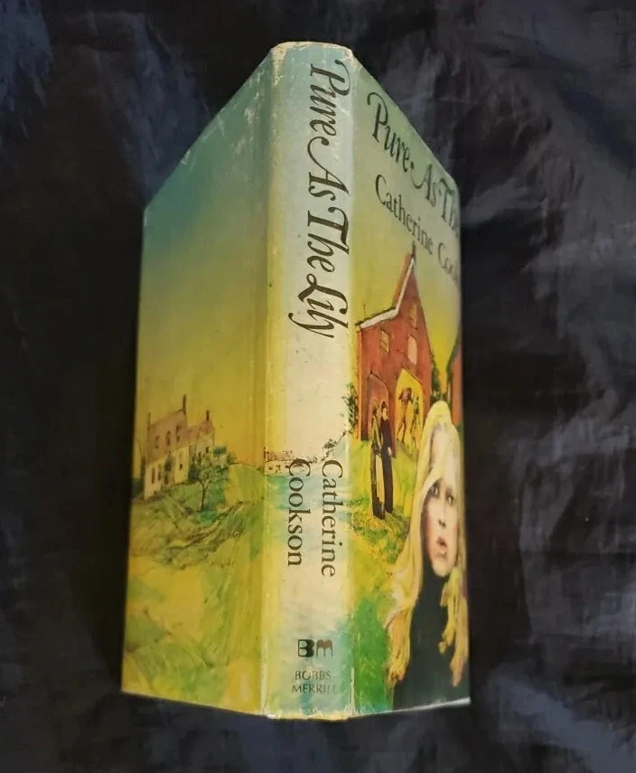 Pure As The Lily By Catherine Cookson Vintage 1973 HCDJ BCE Mylar British Novel  - Image 2 of 4