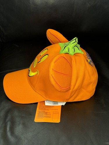 Disney Parks Halloween Mickey Mouse Pumpkin Light Up Snapback Hat NWT tested - Picture 7 of 9