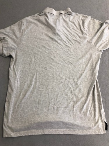 Aeropostale Men's Large Shirt Light Gray Short Sleeve Collared Polo - Picture 4 of 4