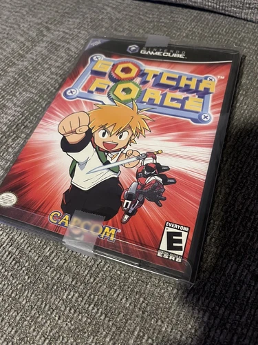 Gotcha Force (Nintendo GameCube, 2003) Complete CIB With Manual and Warning Rare